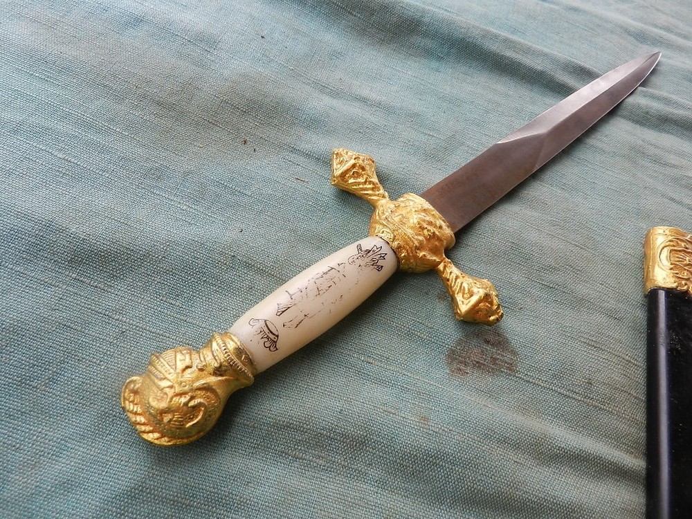 Elaborate Fraternity Dagger