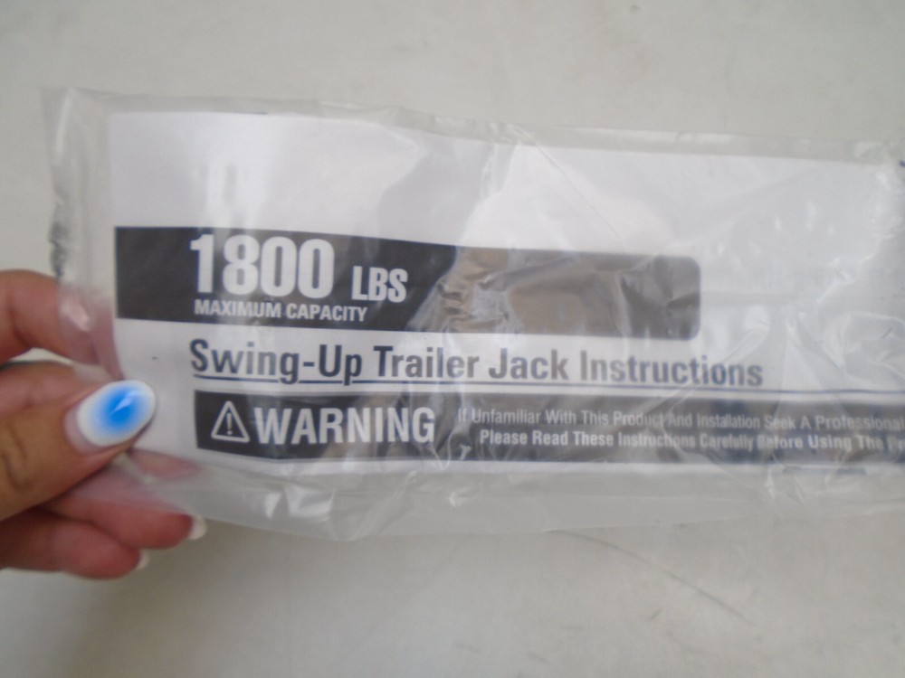 OVERTONS 59176 MEGA WHEEL 1800 LBS TRAILER JACK