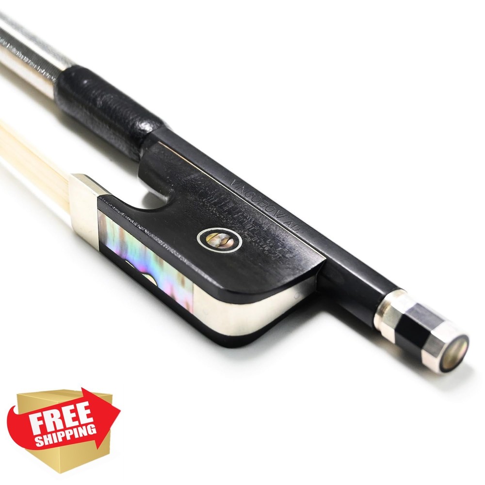 VINGOBOW Full Size Carbon Fiber Viola Bow