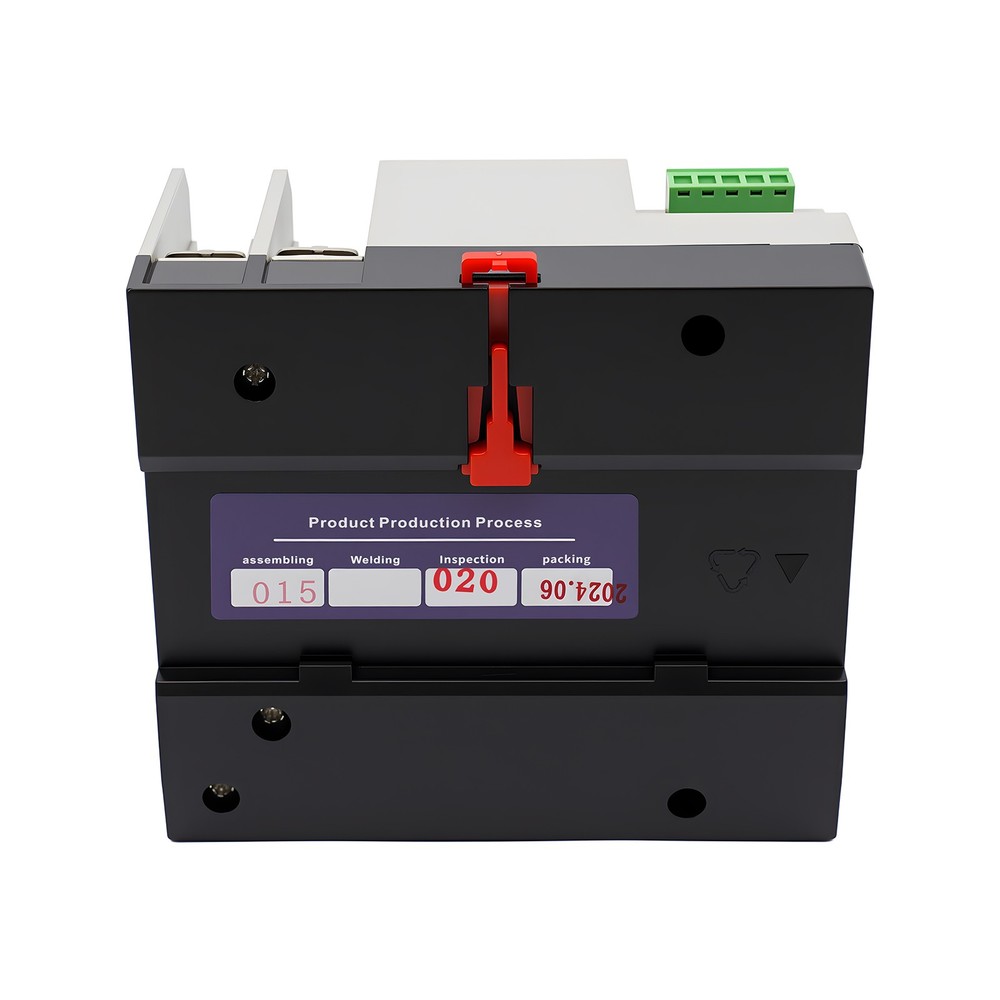 100A Automatic Transfer Switch 2P Power Generator Changeover Switch Dual Power