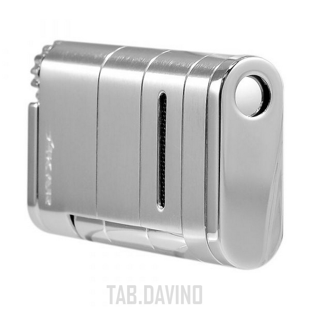 Xikar Allume Silver Single Flame XI-513SL Cigar Lighter