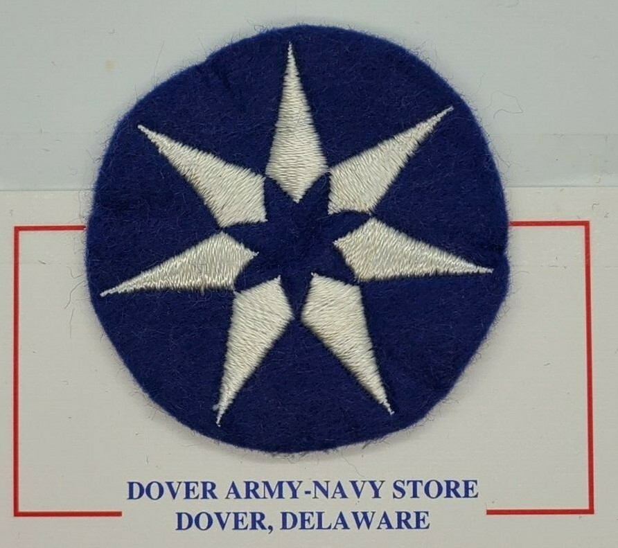 US ARMY WWII 7TH SERVICE COMMAND OFFICER PATCH (REPRODUCTION)