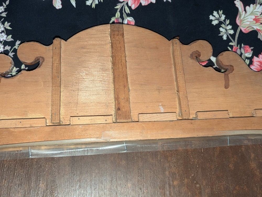 Gorgeous Antique Tiger Striped Maple Chippendale Mirror