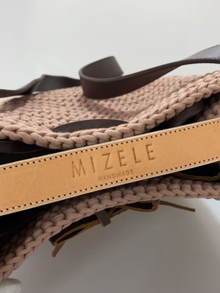 Other Brands MIZELE Shoulder Bag -- BEG Plain