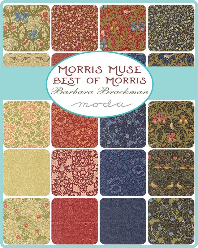Moda Morris Muse Charm Pack 42 5" Squares Barbara Brackman Fabric