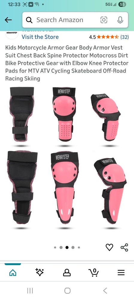 Girls Body Armor