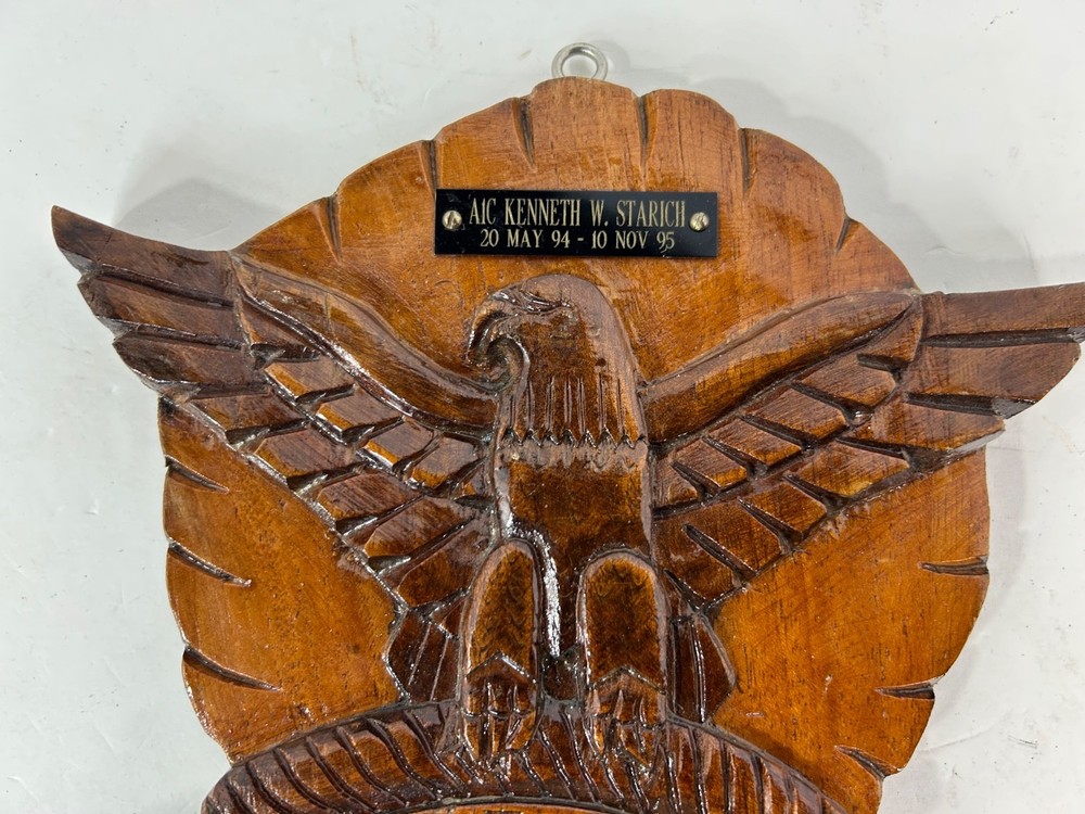 1995 US Air Force Security Police Named Plaque