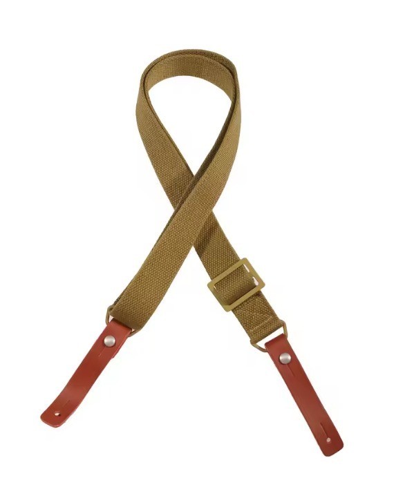 Tactical Two Point Sling with Strip Tan