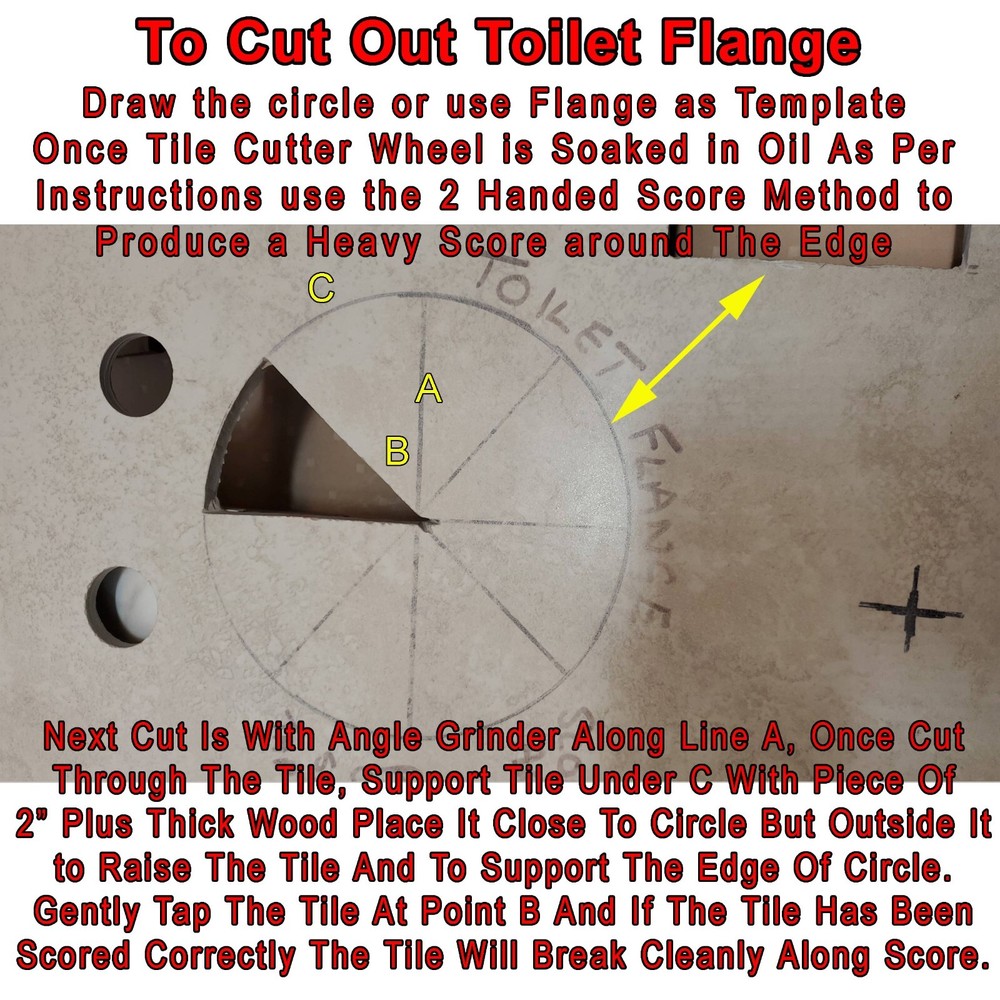 Ceramic Tile Cutter Hand Tool Kit Tile Saw Blades and Tile Drill Bits