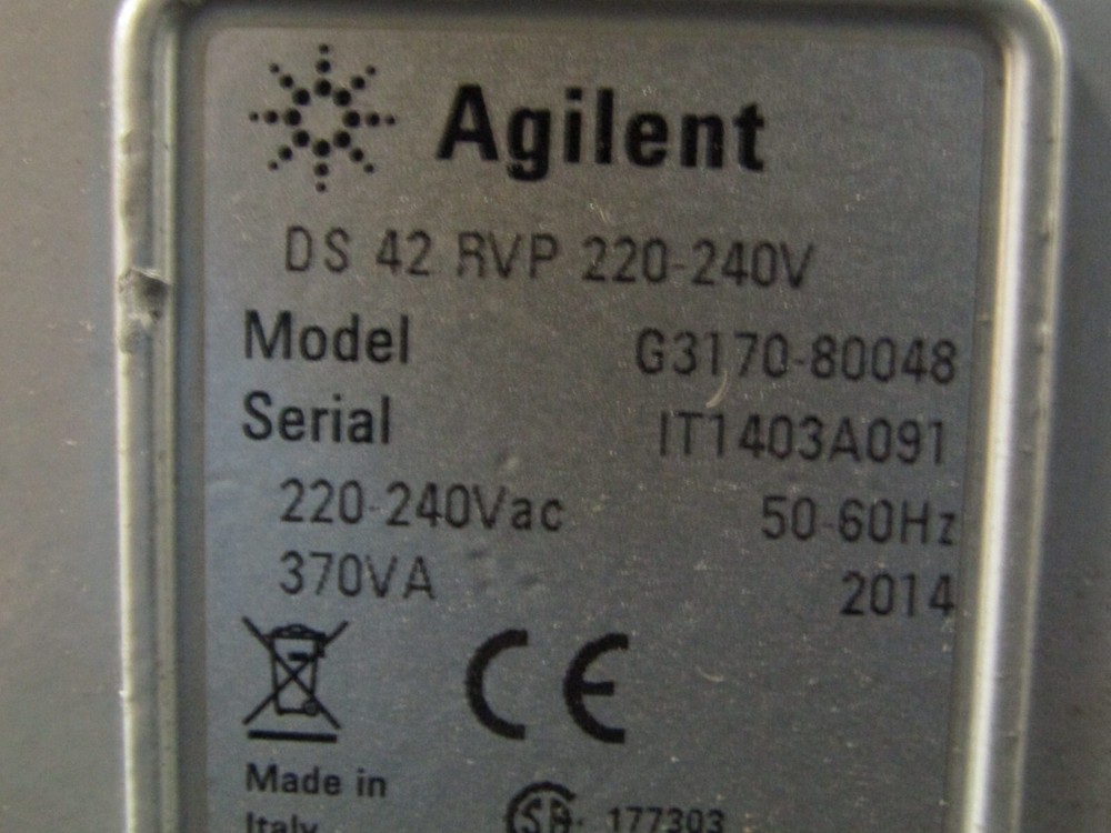 Agilent G3170-80048 Rotary Vane Pump