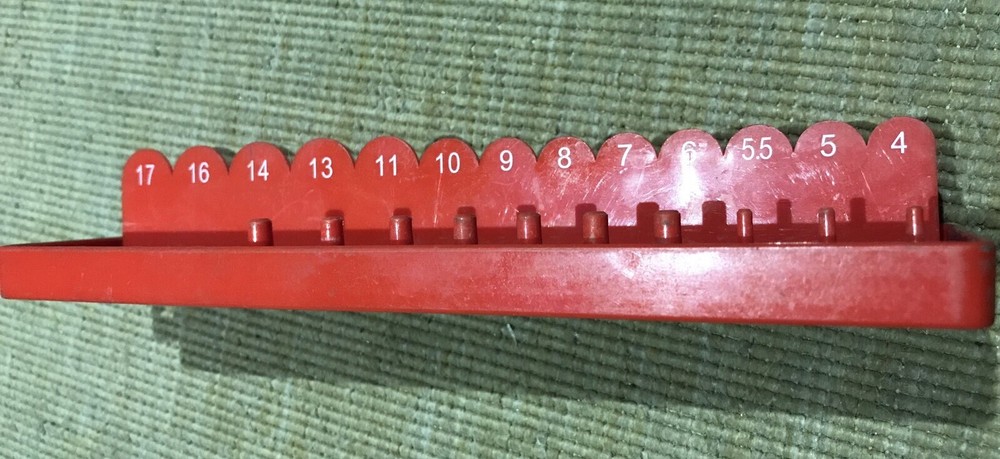 1/4" Socket Tray MM 26 Sockets