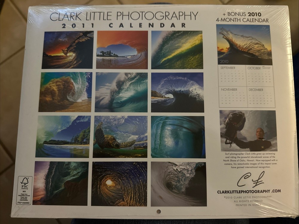 Clark Little 2011 Calendar, Sealed