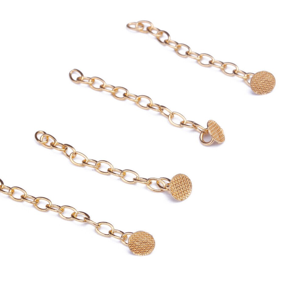 2 Pcs/Pack Dental Traction Chain Lingual Buttons Round/Rectangle Traction Chain