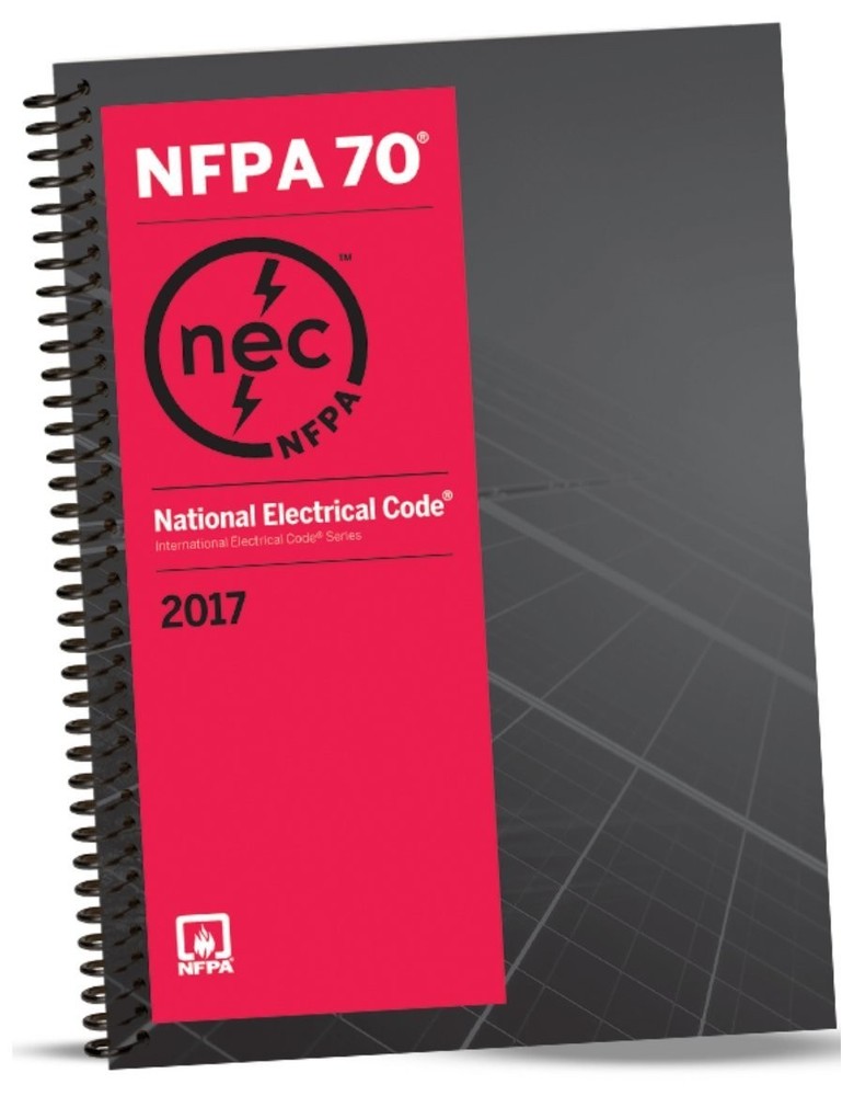 NFPA 70 National Electrical Code NEC 2017 Edition SPIRAL