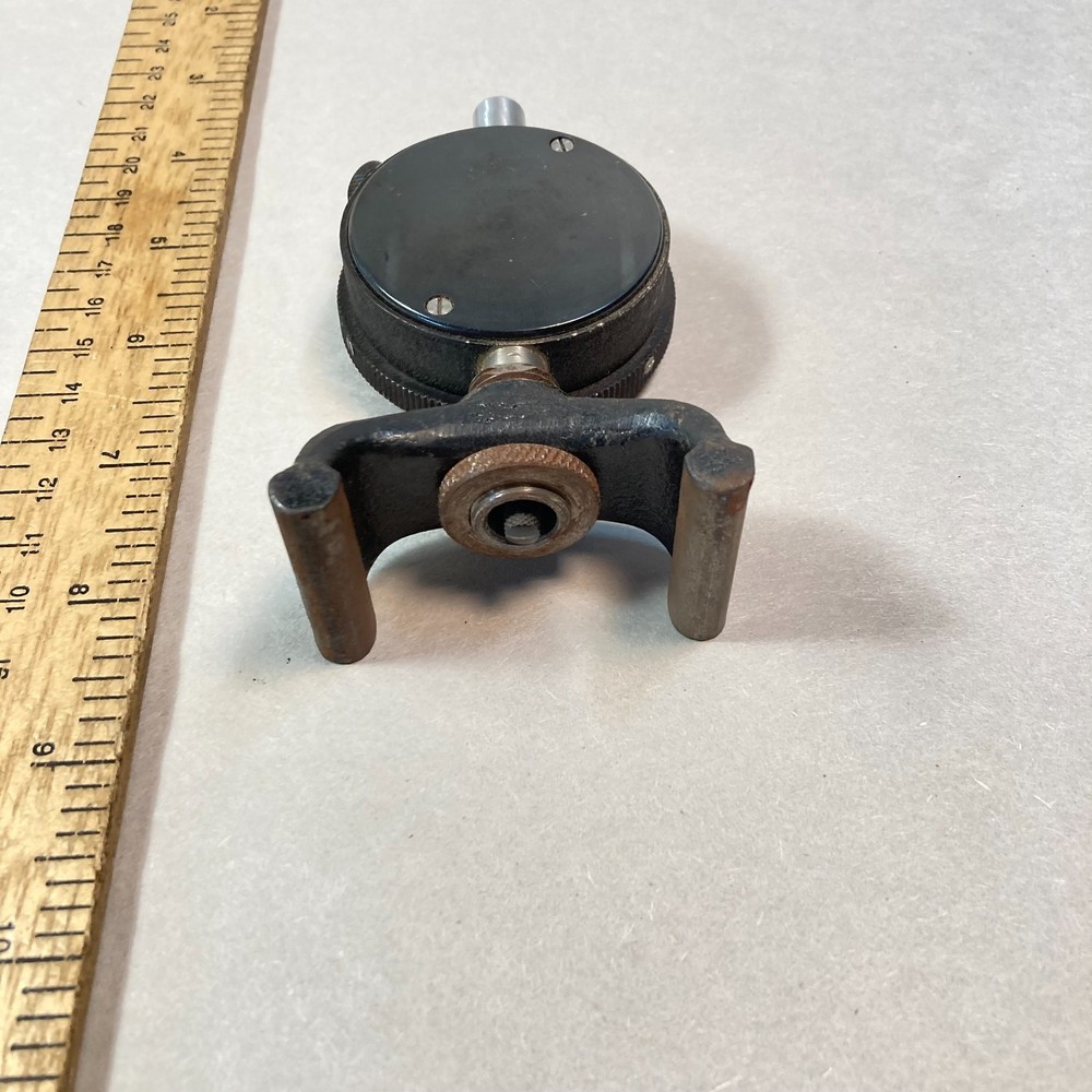 Federal Dial Indicator .001" Flat Back #C81 w/ Angular Base Stop USA