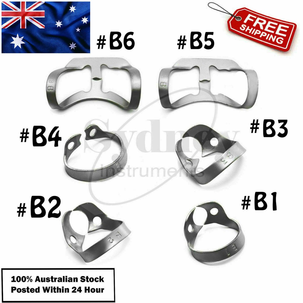Universal Clamps Upper Premolar Rubber Dam Stokes Restorative Forceps