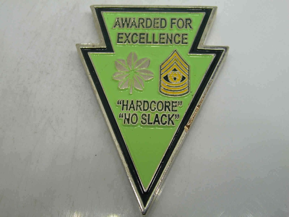 HARDCORE RECONDO 4/39 CHALLENGE COIN