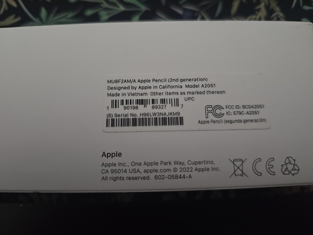 Apple MU8F2AM/A Pencil