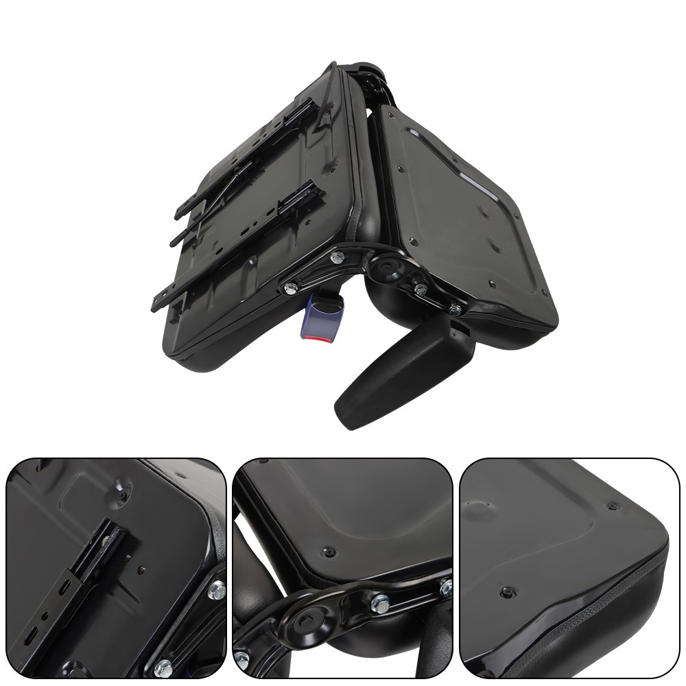 Universal Forklift Seat for Tractor Excavator Skid Loader Backhoe Dozer Slidable
