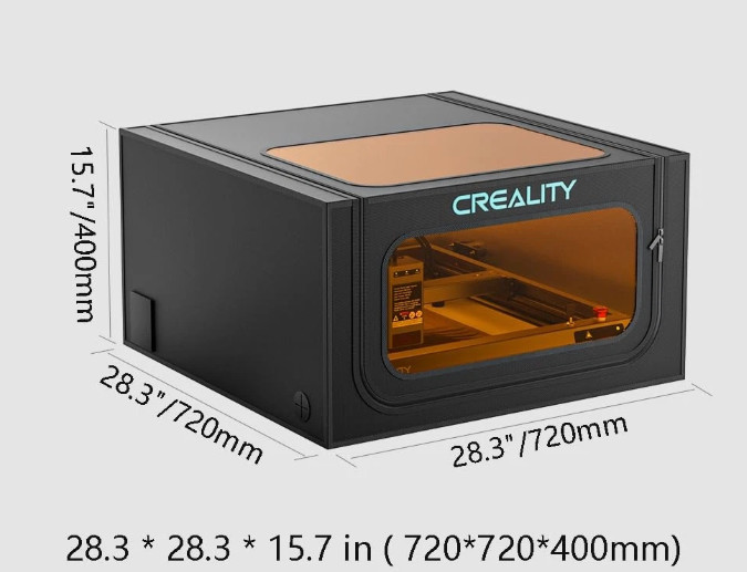 Creality Laser Engraver Enclosure Protective ( ONLY COVER )