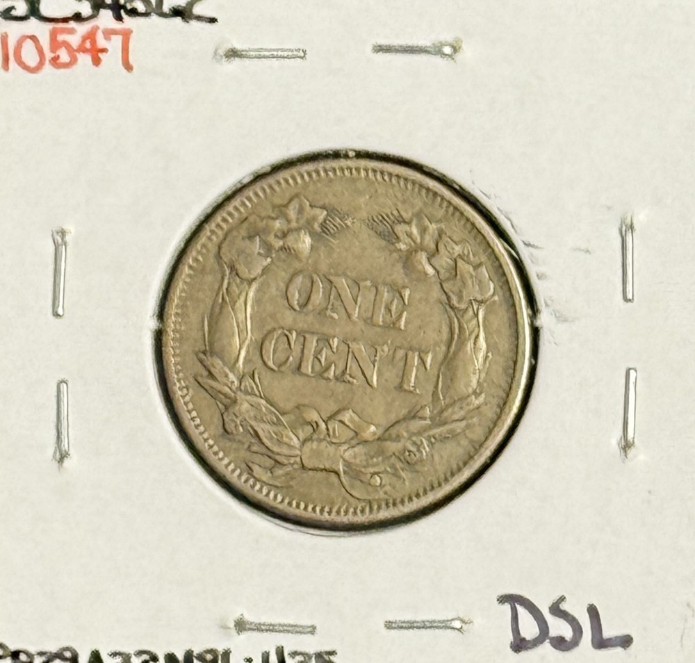 1858 Small Letters Flying Eagle Cent, XF (11279)