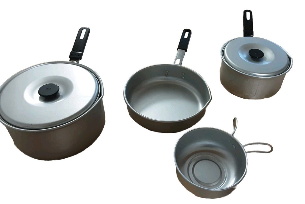 Camping Mess Kit-6 Piece Aluminum