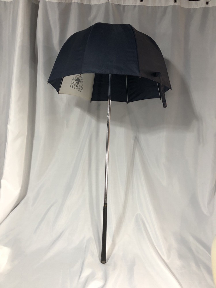 Drizzle Stick Golf Umbrella Navy Blue/ White