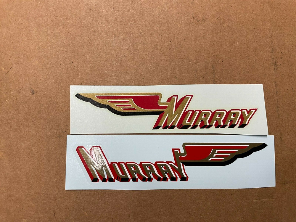 Mint Original Murray Wings Bicycle Decal Set