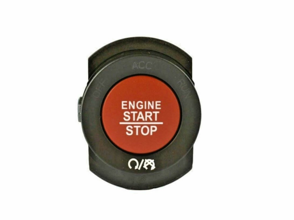 2016-2021 Jeep Grand Cherokee Keyless Ignition Node Module Red Start Stop Button