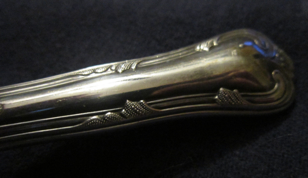 Danish Cohr HERREGAARD cheese server 830 silver with stainless blade Denmark
