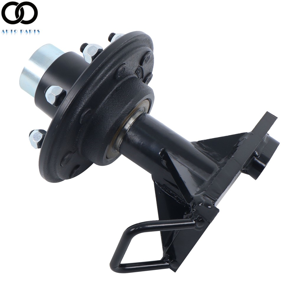 8 × 6.5 Lug 8000 LBS Shipping Container Wheels Bolt-on Spindle Kits with Handle