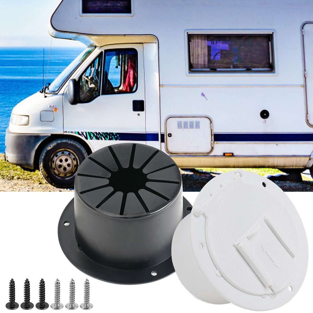 For RV Camper Trailer RV Electric Power Cord Cable Hatch UP to 50 Amp Round US