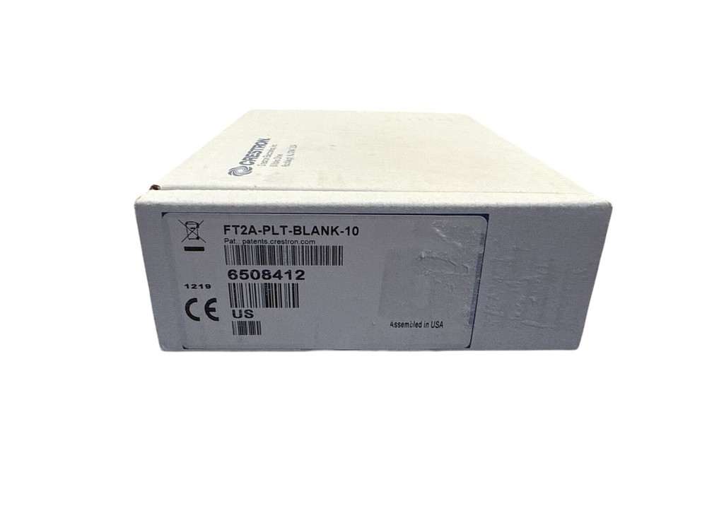 Crestron FlipTop™ FT2 Cable Management System Blank Plate Modules - 6508412