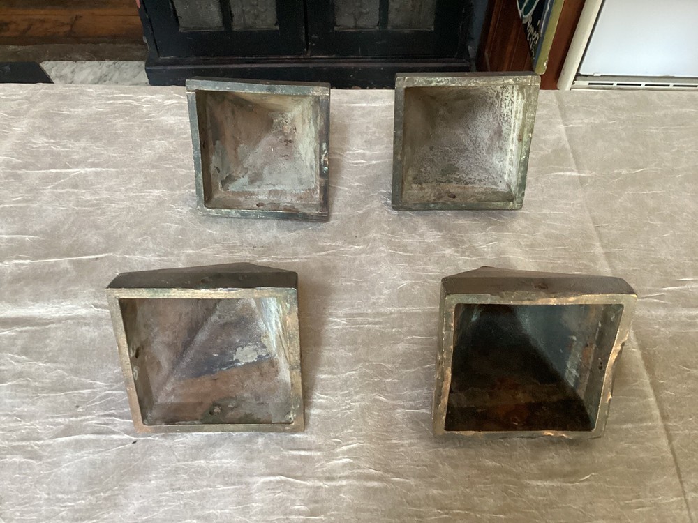 antique newel post caps
