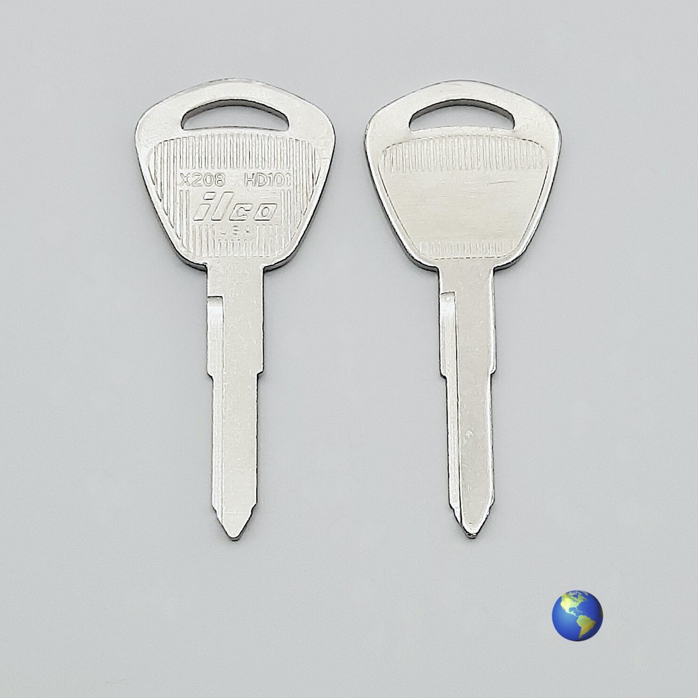 HD101 Key Blanks for Various Models by Acura (2 Keys)