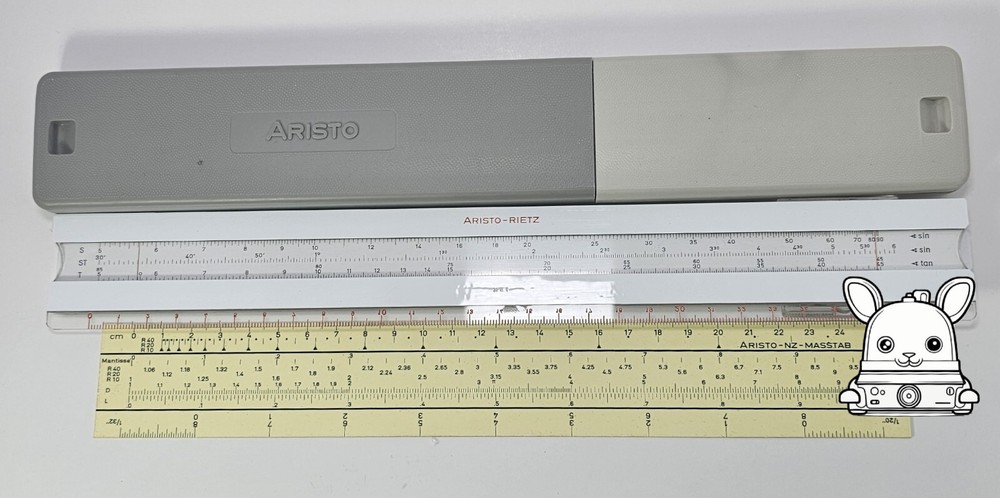 Aristo Studio Slide Rule GERMANY in Plastic Case