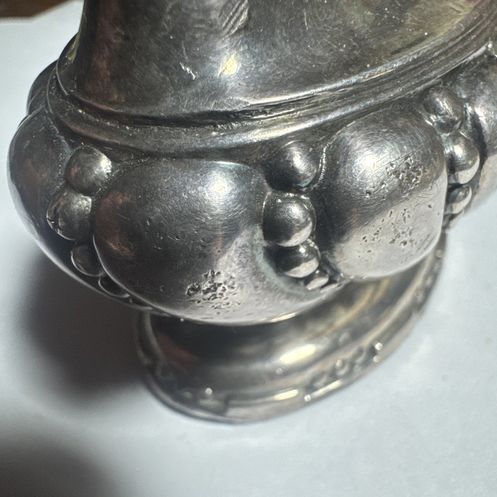 Vintage Silver Plate RONSON CROWN Table Lighter US