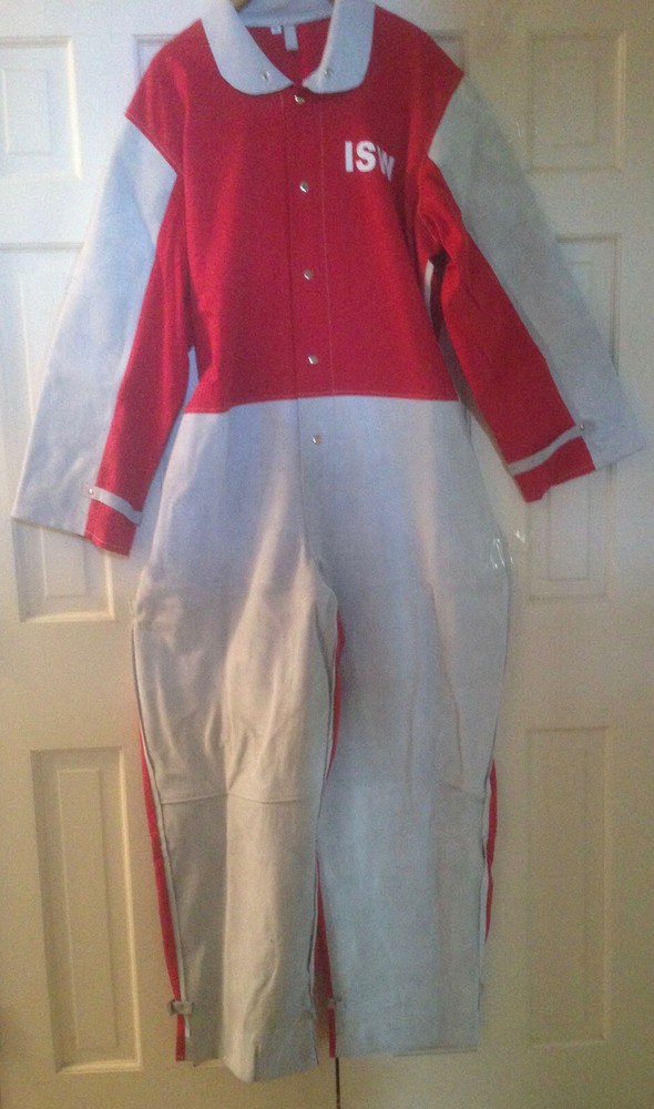 HEAVY DUTY LEATHER BLAST SUIT SMALL - 4XLARGE SANDBLAST SANDBLASTING