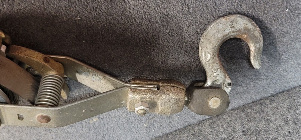 Winch Puller Come Along Power Pull 144S-6 1 Ton 12' Cable Length Used