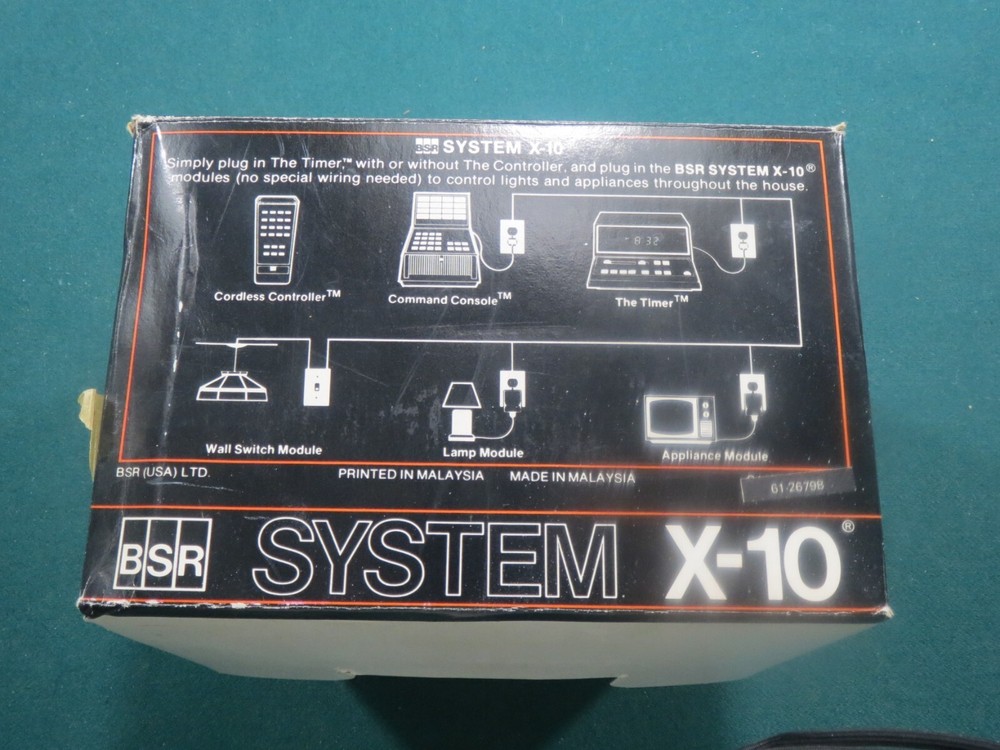 System X-10 " The Timer " Radio Shack -- NEW condition