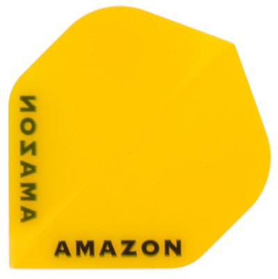 Amazon Transparent Yellow Standard Dart Flights