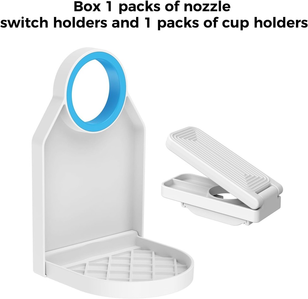 Laundry Detergent dispenser Cup Holder,Nozzle Upgraded Labor-Saving Switch Easil
