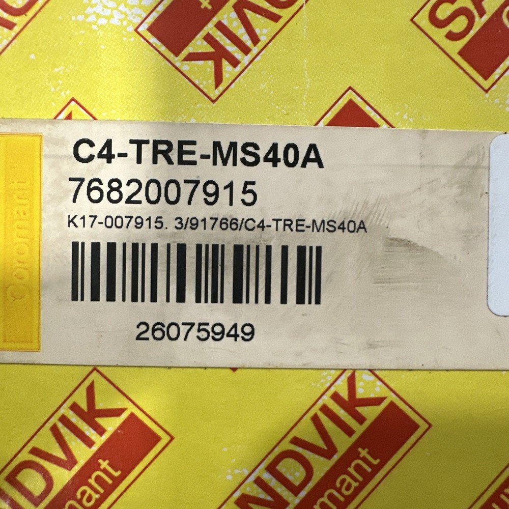 1 PCS ORIGINAL INSERTS C4-TRE-MS40A