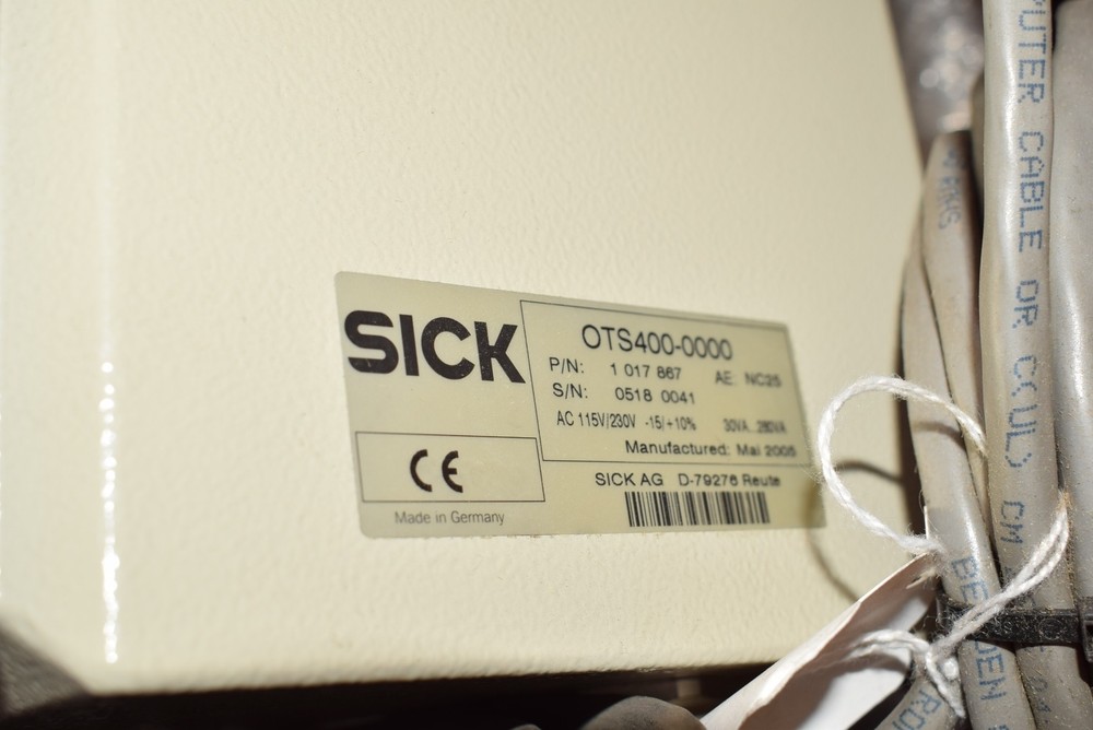 SICK OPTIC ELECTRONIC OTS-400-0000 CONTROLLER OMNI TRACKING SYSTEM