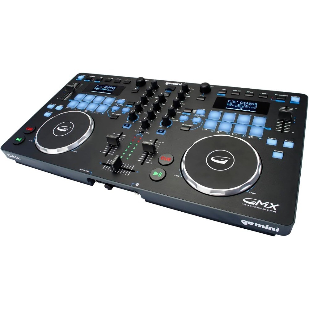 Versatile DJ Controller Media Player Compact USB MIDI System VirtualDJ LE Ideal