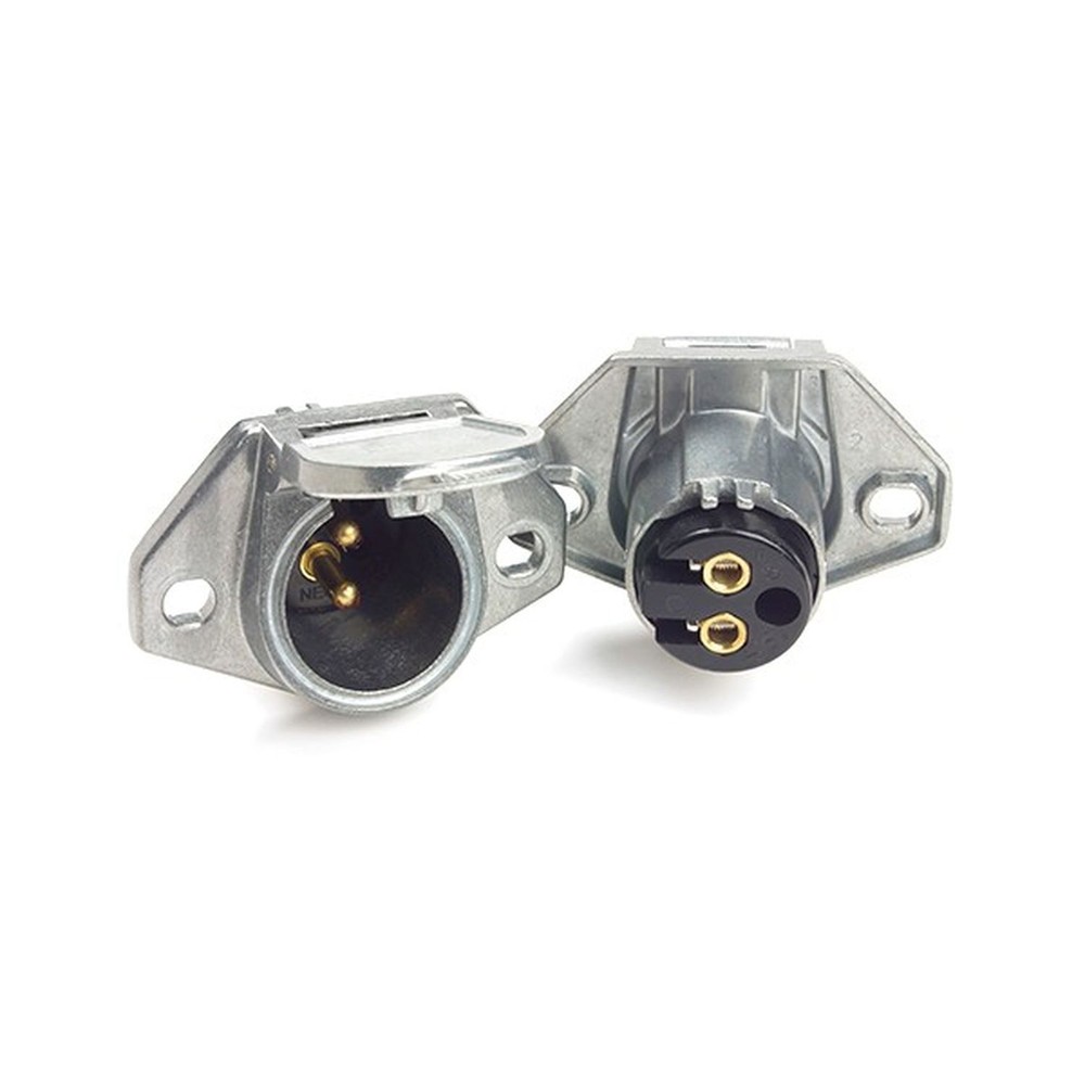 Grote 82-1041V Trailer Socket 2 Pole Vertical Pin