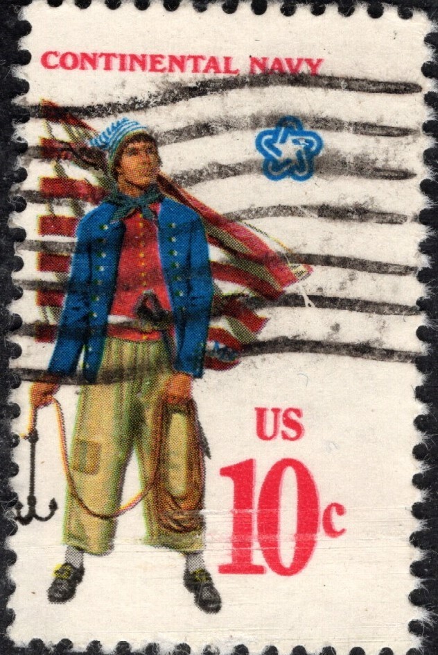 Perfectly Flawed EFO SN 1566 Used Error - Navy - Misperf & Color Shift