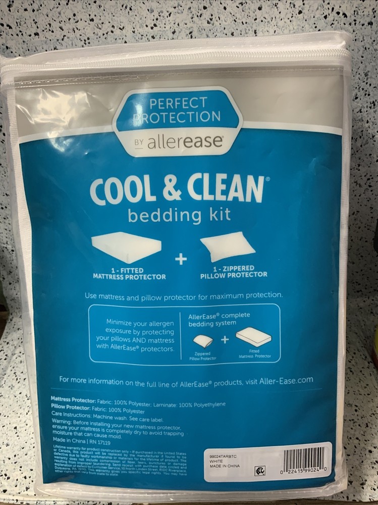 ⚡️Allerease Protection Waterproof Mattress Protector BEDDING KIT - Twin/Twin XL