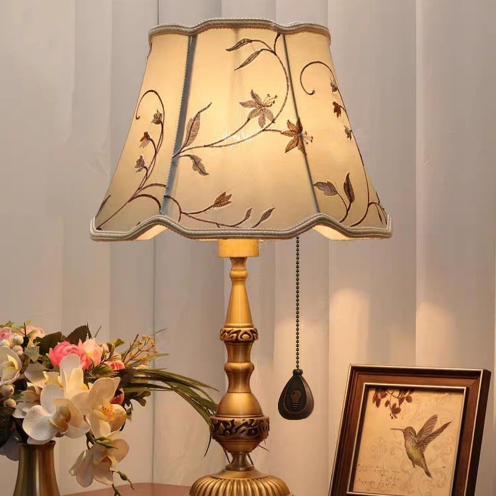 Vinaco Bronze Ceiling Fan Pull Chain Set, Decorative Fan Pull Chain Extension wi