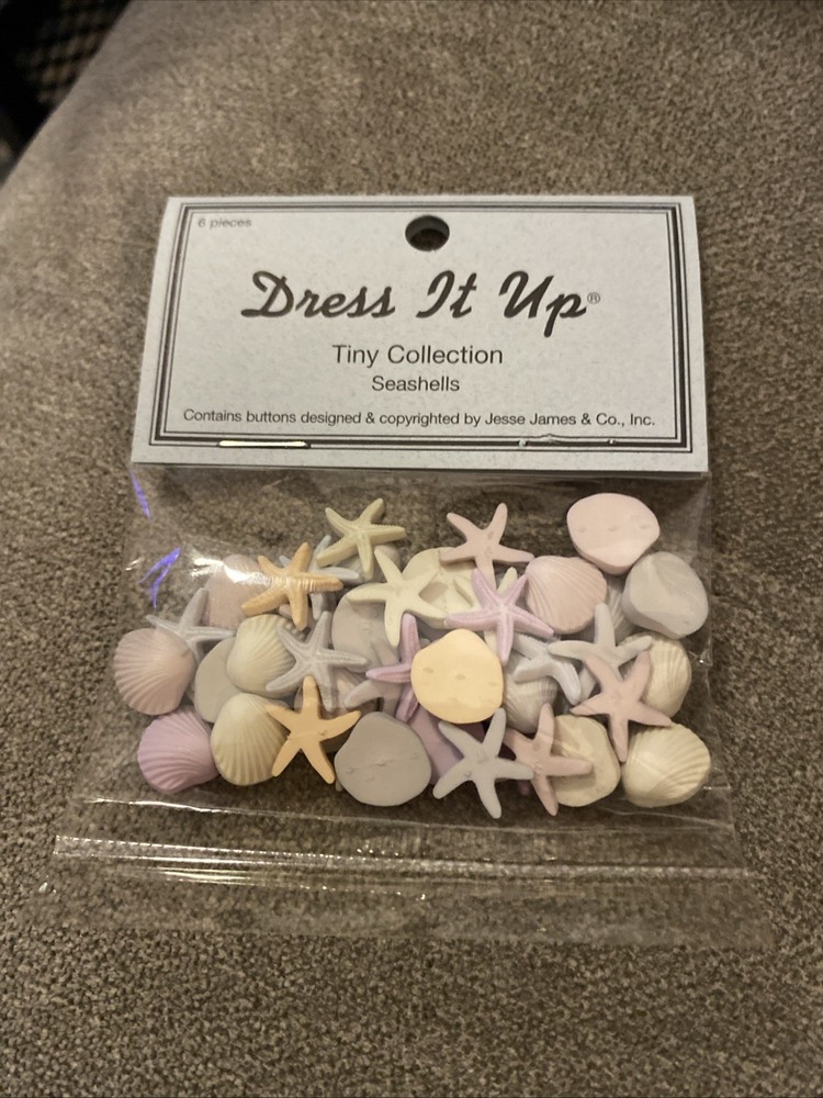 DRESS IT UP - Tiny Collection Seashells Embellishments
